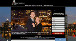 Desktop Screenshot of featureddate.com